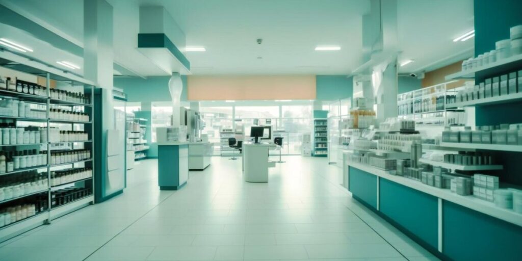 Modern Pharmacy Interior Design Service